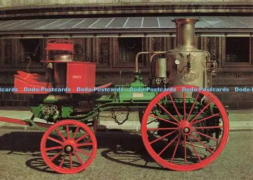 D263581 Dampffeuerwehr The Sutherland Science Museum HMSO W S Cowell Crown