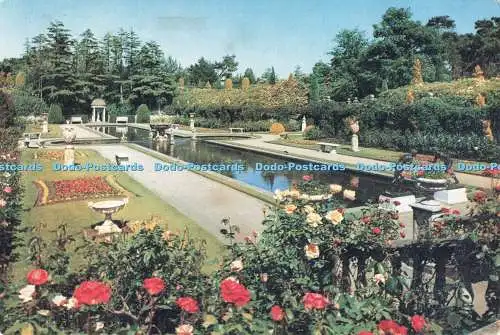 D261022 Bournemouth Compton Acres The Italian Garden J Etches