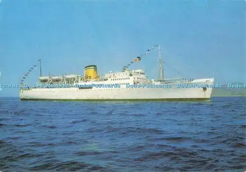 D261069 T S S Apollonia Komplimente der griechischen Mittelmeerlinien J Makris