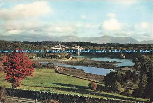 D258454 Menai Strait and Snowdonia J Arthur Dixon