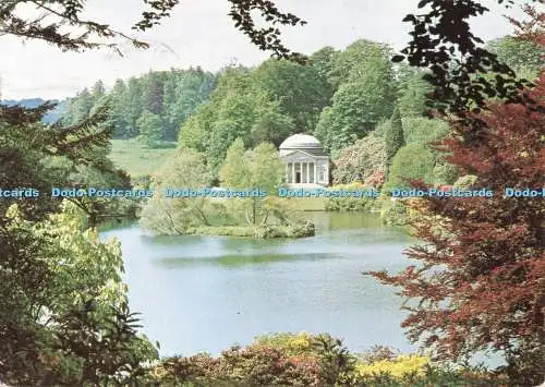 D256417 Stourhead Gardens Blick auf See und Pantheon Richter C 3193 X