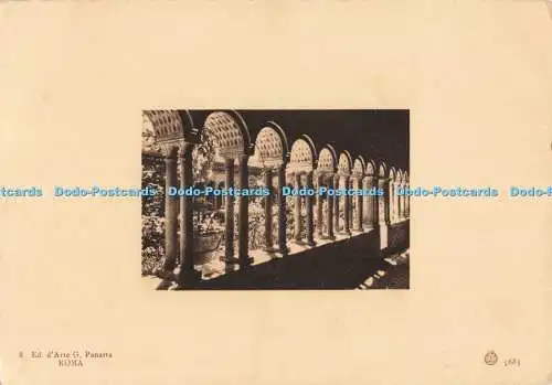 D261313 Roma Collegio St Isidoro Via Degli Artisti G Panatta