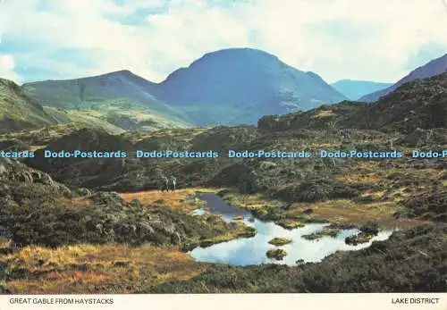 D263887 Lake District Great Gable From Haystacks Photo Precision Colourmaster 19