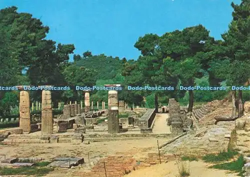 D256493 Olympia Der Tempel der Hera 1985