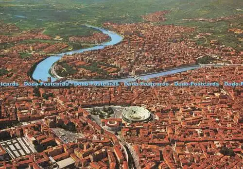 D263922 Verona Luftaufnahme Grafiche Biondetti