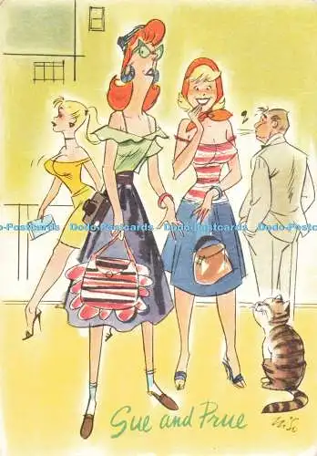 D258969 Sue and Prue Herman Boxer E T W Dennis Travelletter