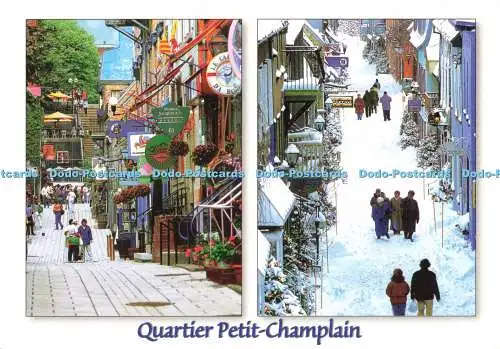 D261609 Quartier Petit Champlain Sommer Winter Mars L Imagier Multi View