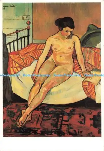 D258989 Musee d Art Moderne de la Villa de Paris Nu a la Couverture Rayee Suzann