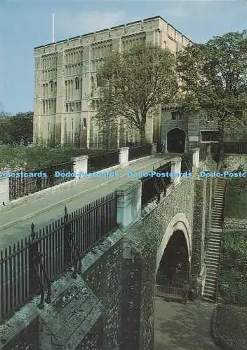 D258992 Norwich Castle Museum Südwand des Norman Keep Norfolk Museums Service