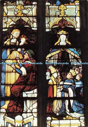 D259220 Cathedrale d Evreux Chapelle de la Mere de Dieu Saint Luc La Vierge au M