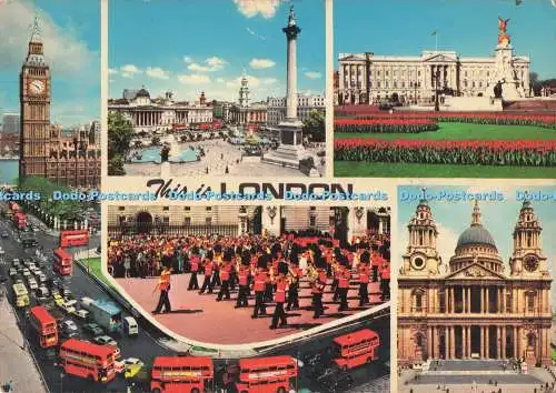 D287748 Dies ist London Houses of Parliament Trafalgar Square Buckingham Palace P