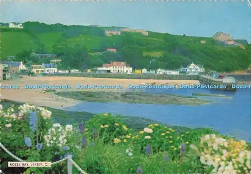 D285503 Jersey Rozel Bay Premier Printers Supergloss Viewcard 1970