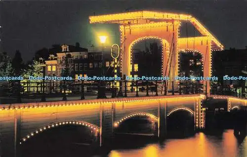 D285451 Amsterdam Holland Skinny Bridge over the Amstel Mastrigt en Verhoeven