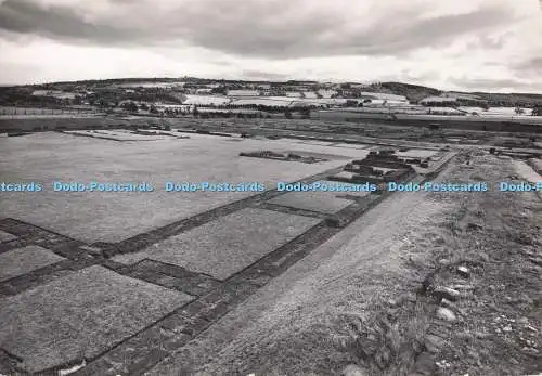 D287586 Northumberland Corbridge römische Stätte Das große Lagerhaus aus dem S W Cr
