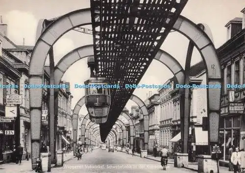 D279834 Wuppertal Vohwinkel Schwebebahn in der Kaiserstasse Max Biegel RP