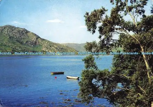 D284052 Inverness Shire Loch Ailort Eine Abendstudie dieses westlichen Meereslochs fr