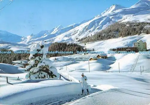 D281706 Arosa Langlauffloipe Maran 1850m Benker