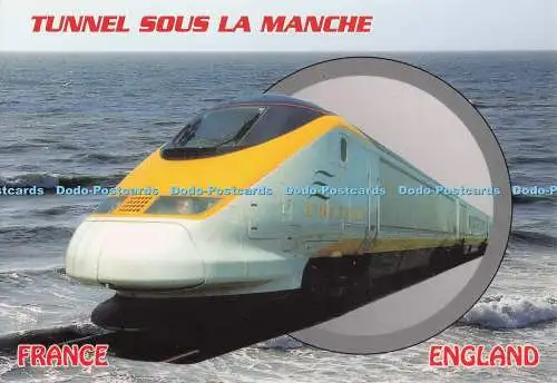D277102 Frankreich England Tunnel Sous La Manche Artaud Freres As De Coeur