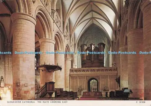 D276780 Gloucester Cathedral Das Kirchenschiff mit Blick nach Osten Richter C 3150 X