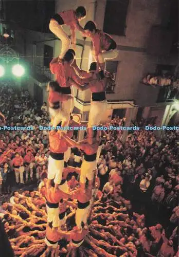 D278990 Feste Castells o Piramidi Umane