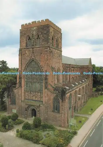 D275526 Die Westfront der Shrewsbury Abbey Die Abtei wurde von Roger de Mon gegründet