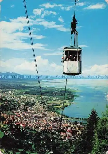 D275519 Bregenz am Bodensee mit Pfanderbahn Branz