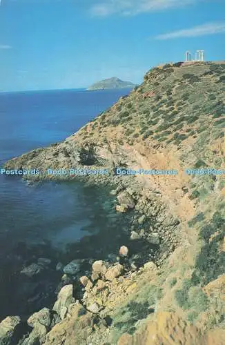 D275480 Teilansicht des Sounion-Vorgebirges vom östlichen E Tzaferis