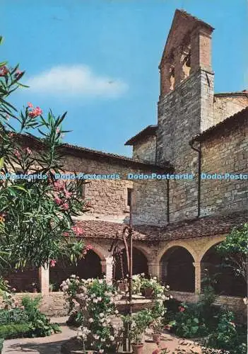 D275476 Assisi Sanctuary of S Damiano The Cloister Daca Kodak Ektachrome