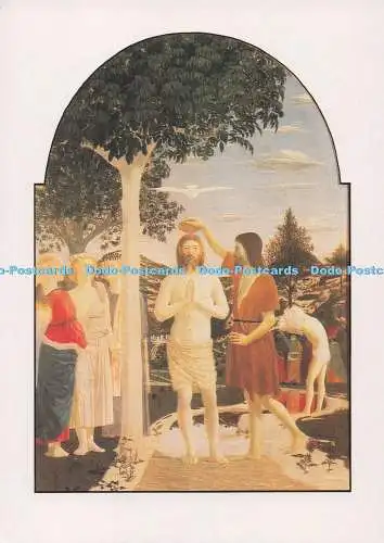 D275419 London The National Gallery Baptism of Christ Bridgeman Art Library Pier
