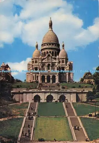 D275407 Paris La Basilique du Sacre Coeur de Montmartre E C 1971