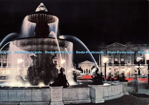D265690 Paris Place de la Concorde Combier Imprimeur Macon Cim S P A D E M 1969