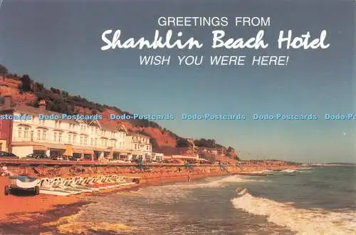 D267197 Grüße aus dem Shanklin Beach Hotel Wish You Were Here Nick Ellard