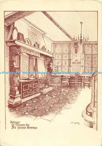 D269783 Interieur La Maison des Sir Jeunes Hommes