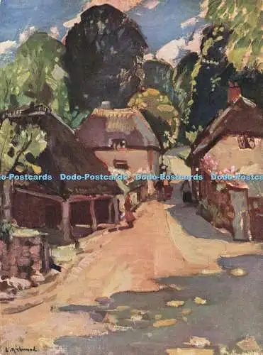 D269764 Cockington Village Near Torquay Leonard Richmond W G Briggs