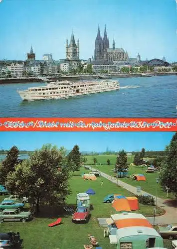 D269760 Köln a Rhein Mit Campingplatz Köln Poll Restaurant Poller Fischerhaus Ro