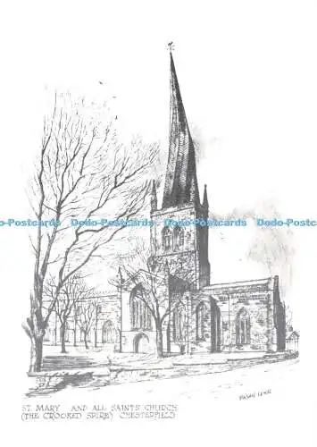 D264022 Chesterfield St Mary and All Saints Church The Crooked Spire Gatehouse P