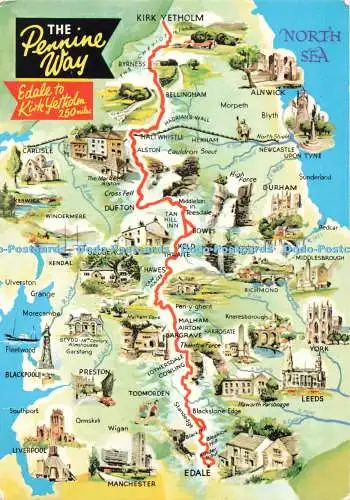 D264056 The Pennine Way Edale to Kirk Yetholm E T W Dennis