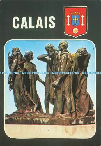 D264159 Calais Denkmal für die sechs Bürger Artaud Freres