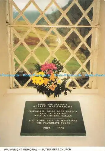 D264280 Buttermere Church Wainwright Memorial Pembrokeshire Eye Postkarten B und