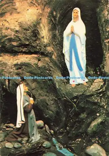 D264293 Lourdes Apparition de la T S Vierge a Bernadette Soubirous P Chambon Yan