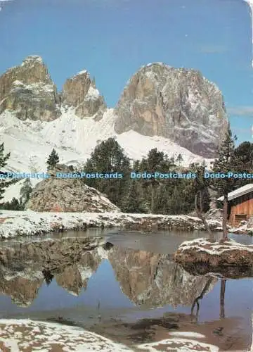 D264303 Bildkalender Dolomiten Josef Berg Pordoi Joch Mit Langkofel Kinne