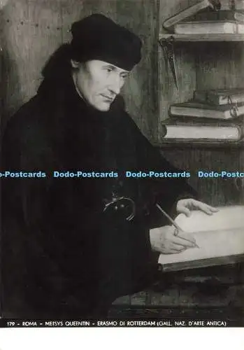 D264390 Roma Metsys Queentin Erasmo Di Rotterdam Gall Naz D Arte Antica E Richte