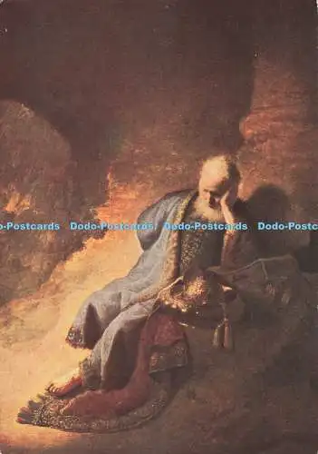 D264429 Rijksmuseum Amsterdam Jeremy bewails the Fall of Jerusalem Rembrandt Van
