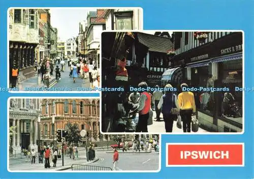 D264562 Ipswich The Walk Cornhill Buttermarket E T W Dennis and Sons Ltd Photoco