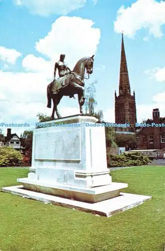 D269530 Coventry Godiva Statue Bezirksansicht