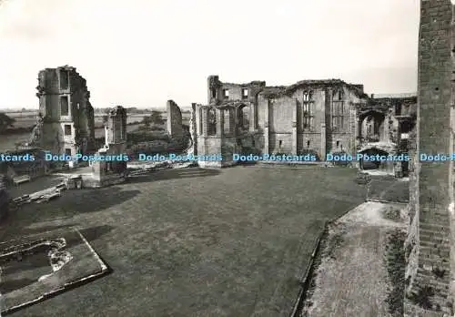 D264765 Warwickshire Kenilworth Castle Blick auf den Innenhof von der Keep Crown