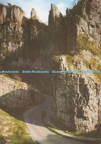 D269531 Somerset The Pinnacle and Castle Rock Cheddar Gorge J Arthur Dixon