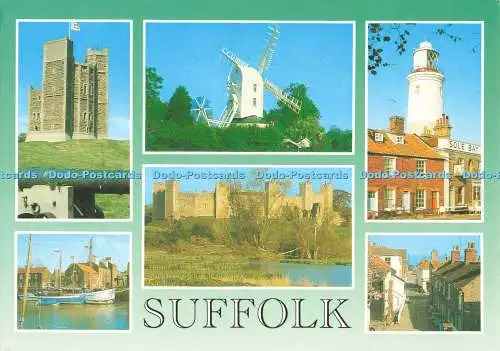 D264779 Suffolk Aldeburgh Southwold Saxtead Mill J Salmon Ltd Cameracolour Multi