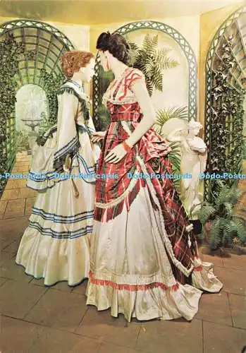 D269546 Bad Museum Trachtenversammlungsräume Damen im Wintergarten Richter C 37