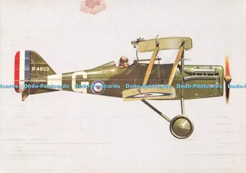 D264780 SE 5 a No 56 Sqn RFC wurde von vielen Piloten als die besten Briten angesehen